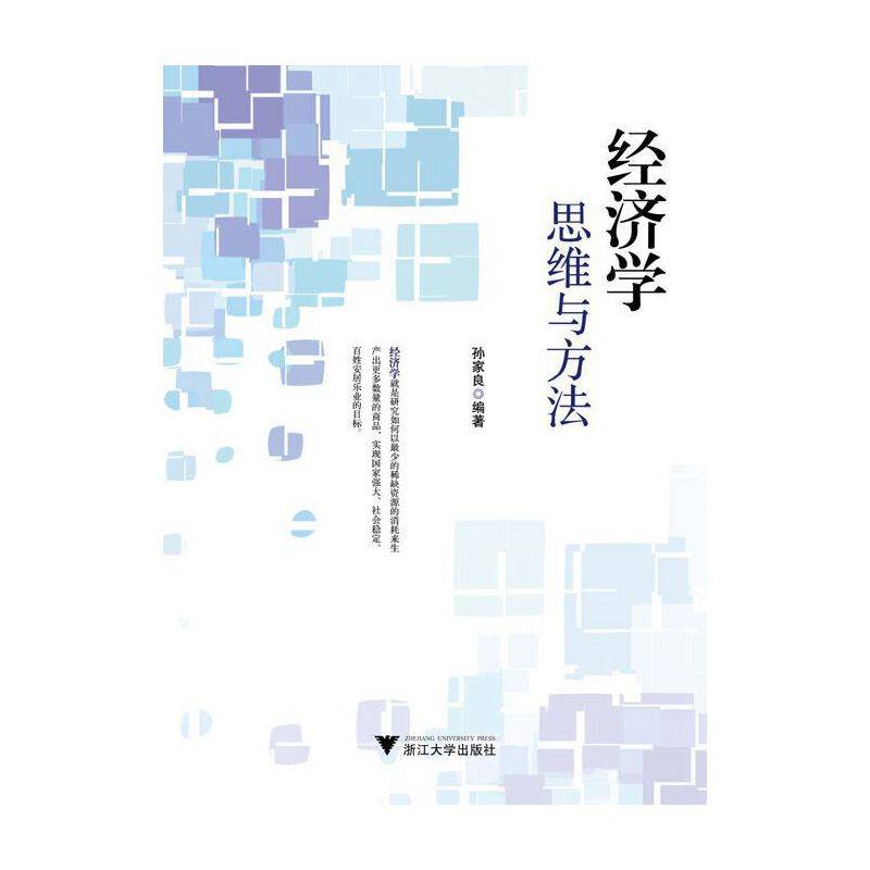 经济学：思维与方法