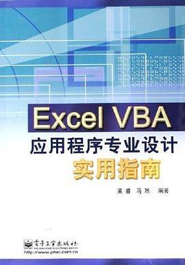 Excel VBA 应用程序专业设计实用指南