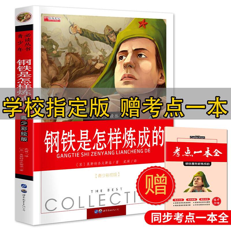 钢铁是怎样炼成的（青少彩绘版）/青少年必读丛书