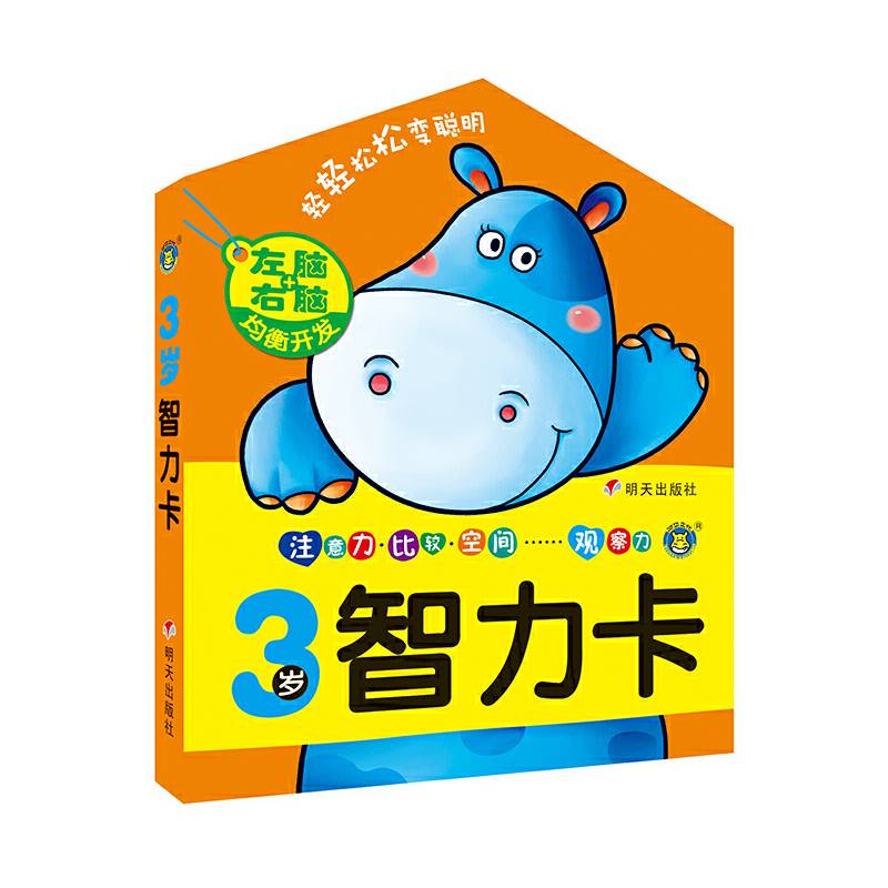 河马文化 智力卡3岁