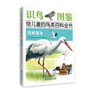 《识鸟图鉴,给儿童的鸟类百科全书:河岸滨鸟》 400多种鸟类介绍, 1200多幅手绘图片,400多幅实景图片,真实还原鸟类世界!