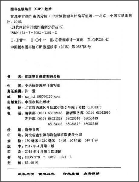 管理审计操作案例分析