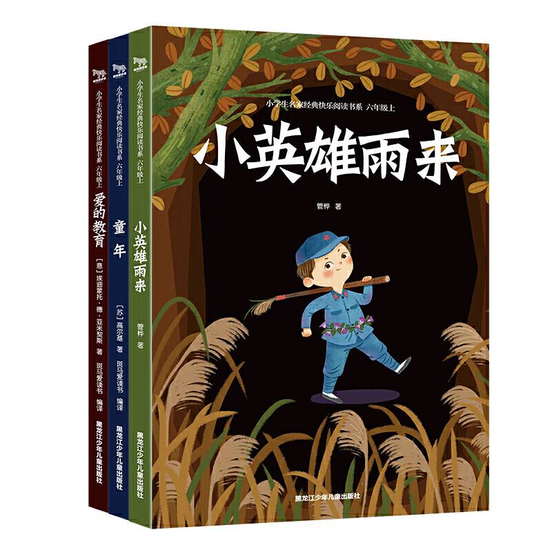 快乐读书吧六年级上册：小英雄雨来+爱的教育+童年