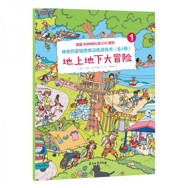神奇的逻辑思维训练游戏书(全4册)