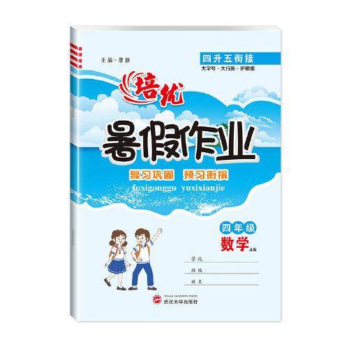 暑假作业四年级数学四升五暑假衔接数学人教版小学生升五年级专项训练练习题假期作业大通关专项训练题