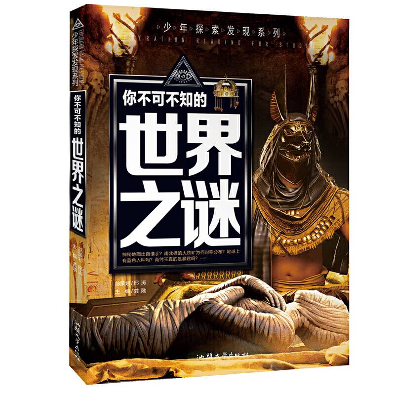 你不可不知的世界之谜 世界未解之谜 中小学生科普读物少儿百科三四五六年级课外阅读书 少年探索发现系列