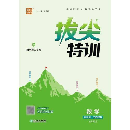 23年秋 小学拔尖特训 数学三年级3年级上·青岛版五四制（小学五年初中四年）