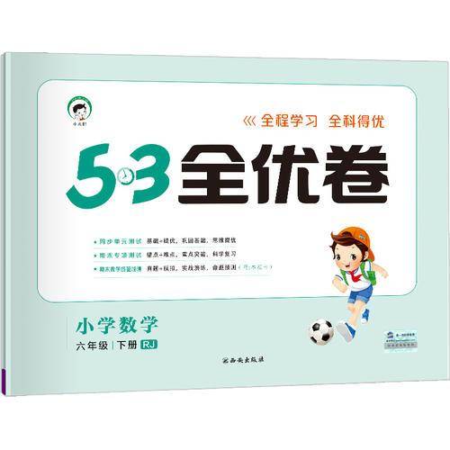 53天天练同步试卷 53全优卷 小学数学 六年级下 RJ（人教版）2019年春