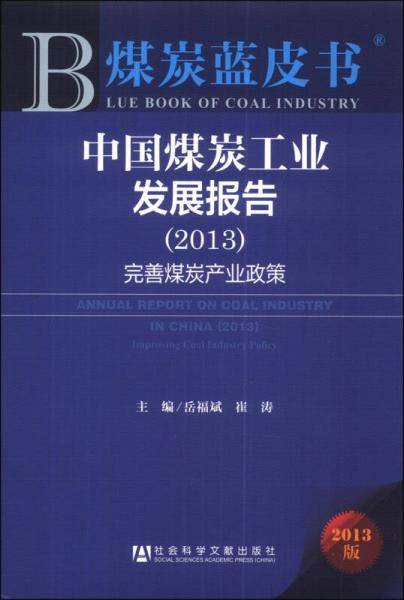 煤炭蓝皮书・中国煤炭工业发展报告（2013）：完善煤炭产业政策