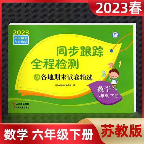 2023春亮点给力同步跟踪全程检测六年级数学下册江苏版单元综合分类月考期中期末测试卷