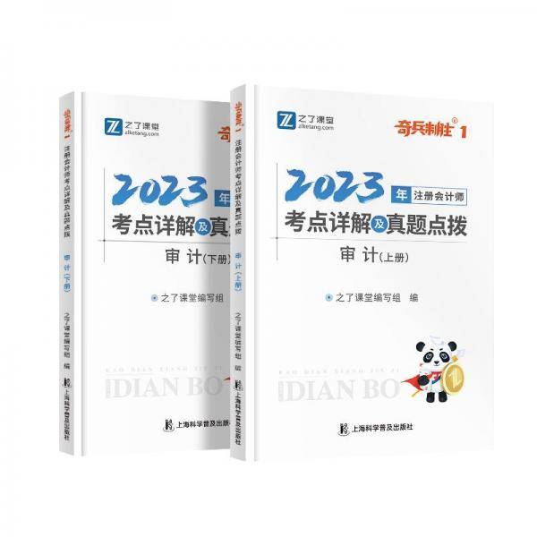 2023注册会计师考点详解及真题点拨·审计