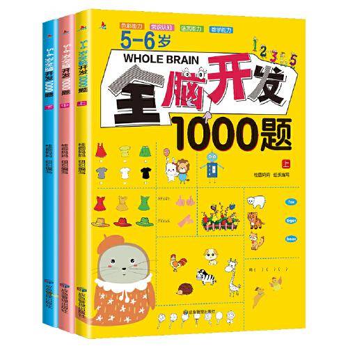 5-6岁全脑开发1002题 全三册
