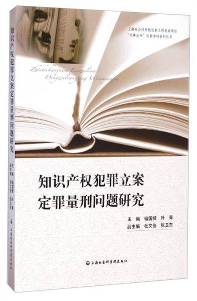 知识产权犯罪立案定罪量刑问题研究