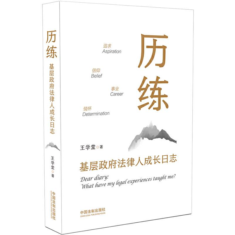 历练：基层政府法律人成长日志