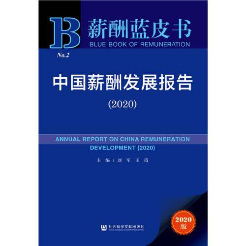 薪酬蓝皮书：中国薪酬发展报告