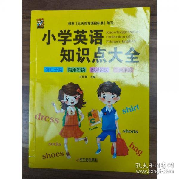 小学英语知识点大全 词汇分类 常用短语 重点语法 日常用语 王诗琴
