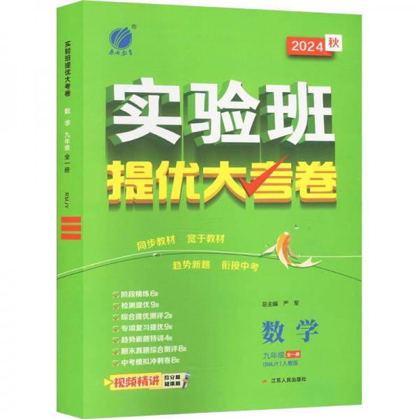 实验班提优大考卷 初中数学九年级全一册人教版