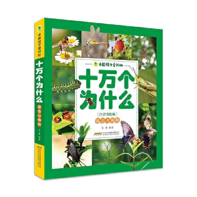中国孩子爱问的十万个为什么（注音美绘版）――昆虫和蜘蛛