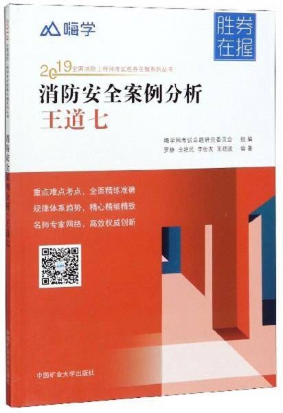 消防安全案例分析：王道七/2019全国消防工程师考试胜券在握系列丛书