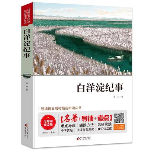 白洋淀纪事 七年级 无障碍阅读+中考真题 统编语文教材指定阅读丛书