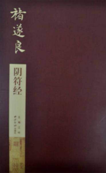 碑帖导临：褚遂良阴符经