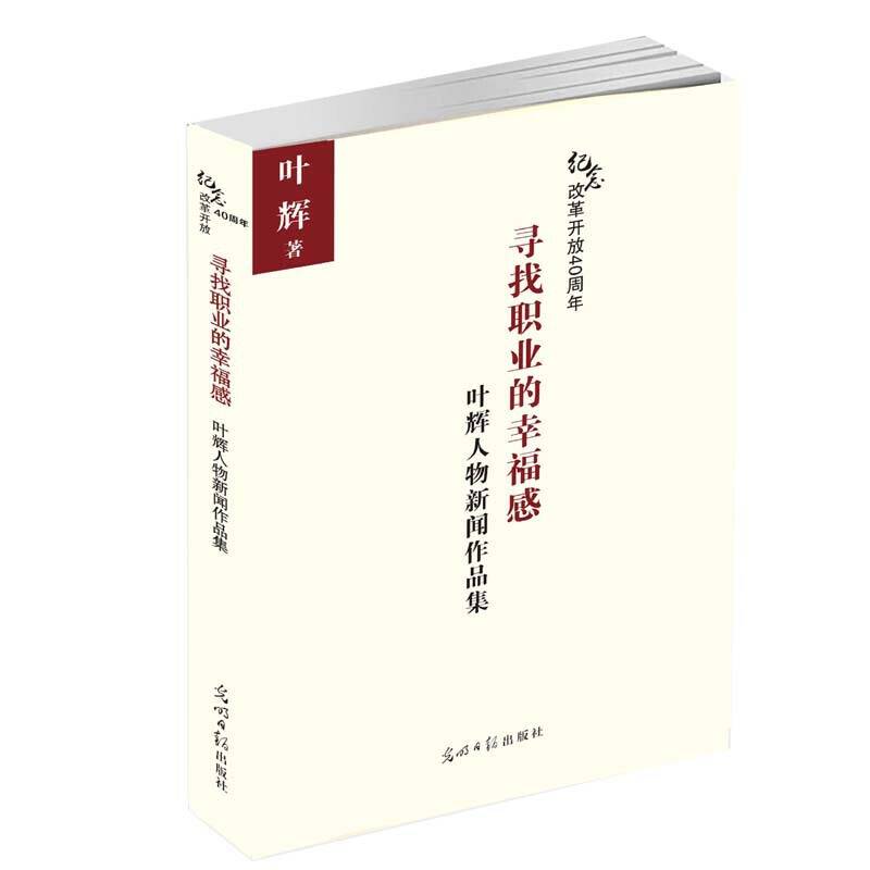 追寻职业的幸福感——叶辉人物新闻作品选