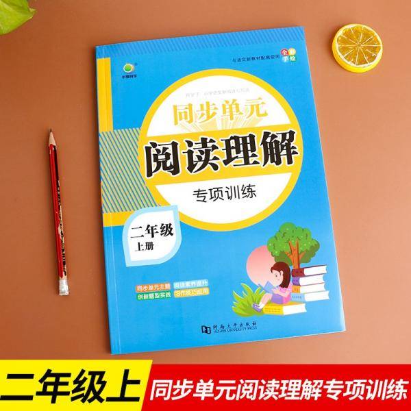 开学了二年级上册语文同步单元阅读理解专项训练人教部编版2年级语文课本同步小学生阅读强化练习每日一练