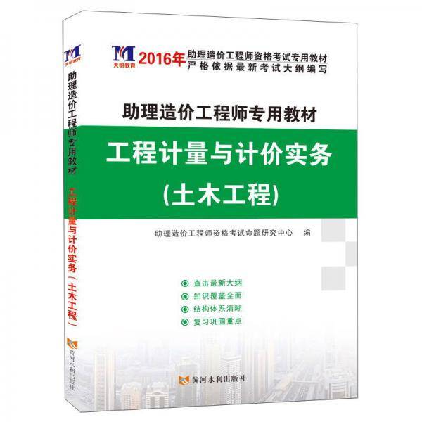 工程计量与计价实务(土木工程2016年助理造价工程师资格考试专用教材)