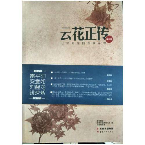 云花正传――七彩云南的四季花绘