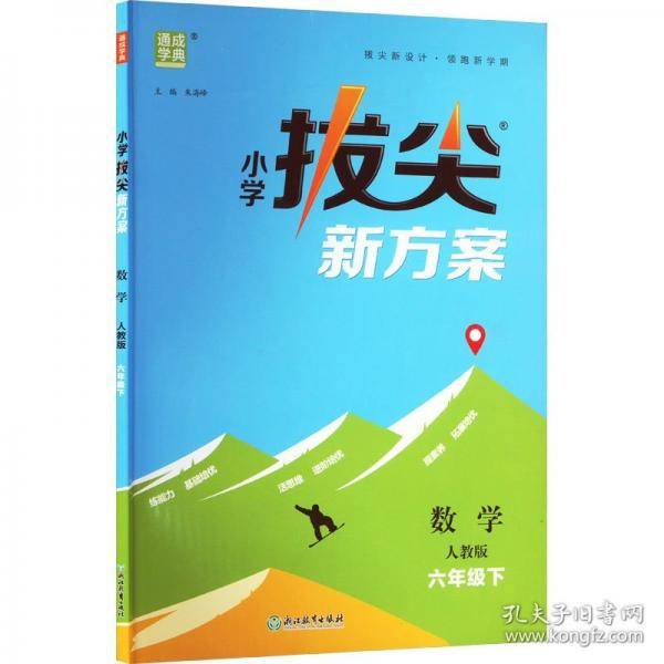 25春小学拔尖新方案 数学六年级6年级下·人教版
