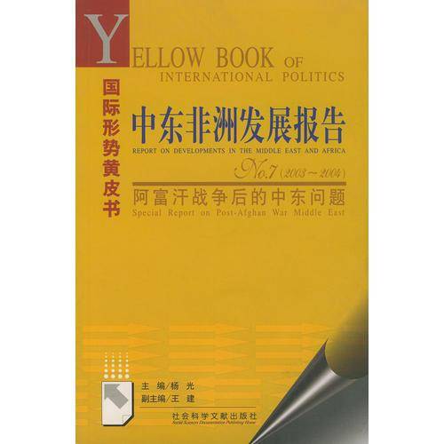 中东非洲发展报告No.7