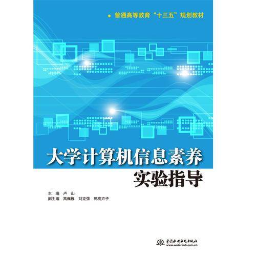 大学计算机信息素养实验指导（普通高等教育“十三五”规划教材）