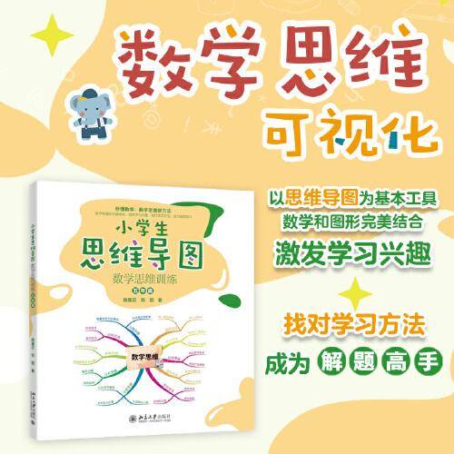 小学生思维导图：数学思维训练（五年级）小学解题三字诀：可视化