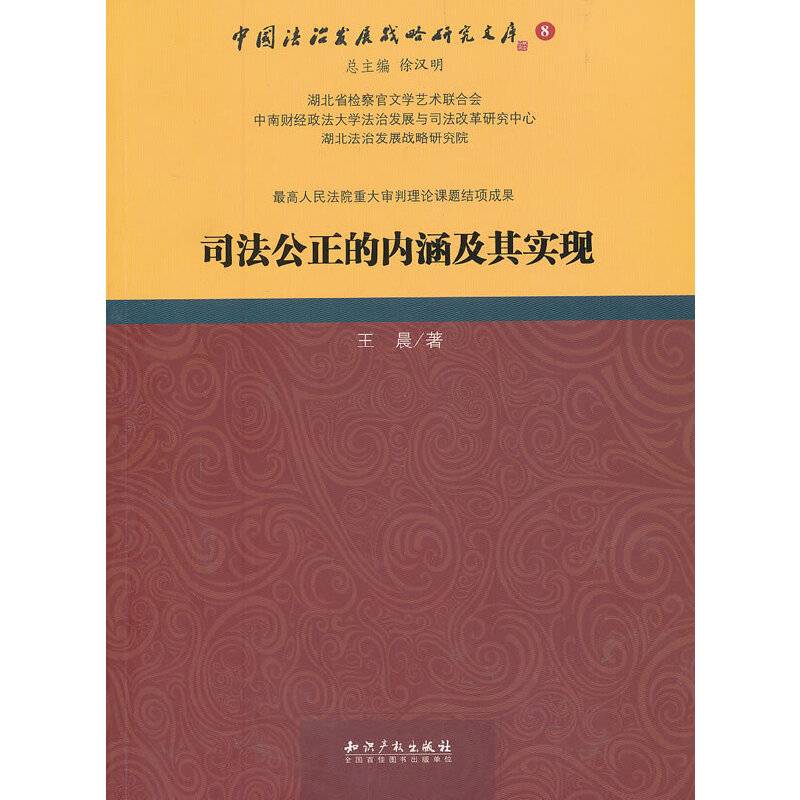 中国法治发展战略研究文库：司法公正的内涵及其实现
