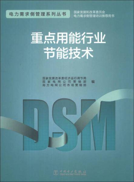电力需求侧管理系列丛书  重点用能行业节能技术