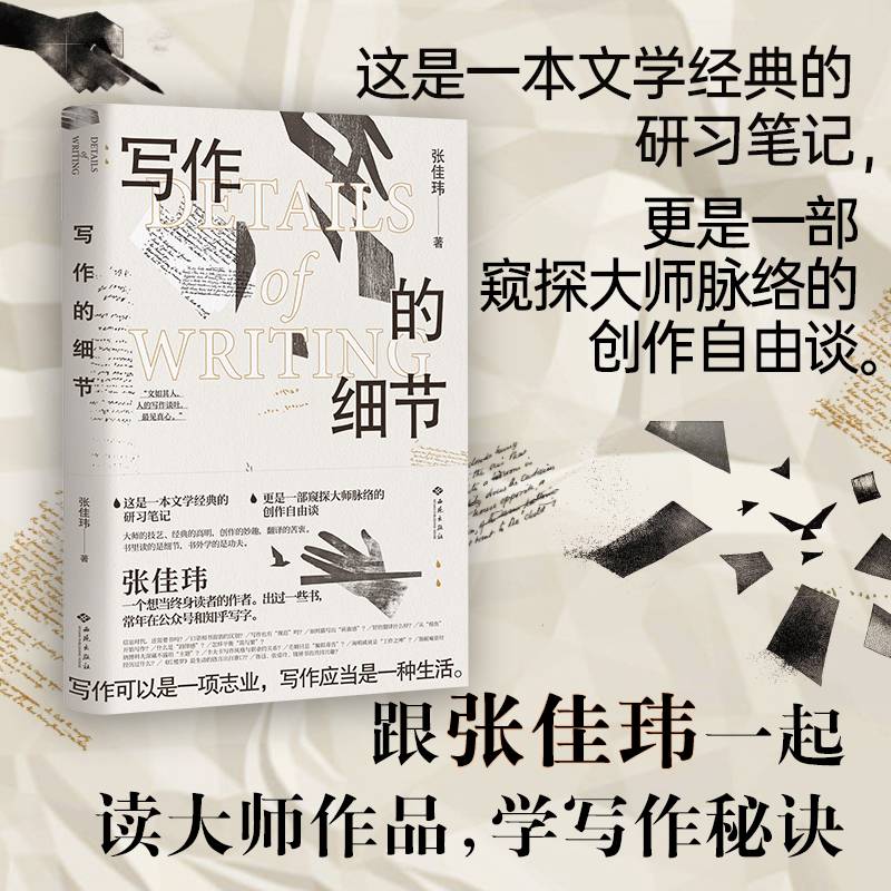 写作的细节（签名版） 跟张佳玮一起读大师作品，学写作秘诀