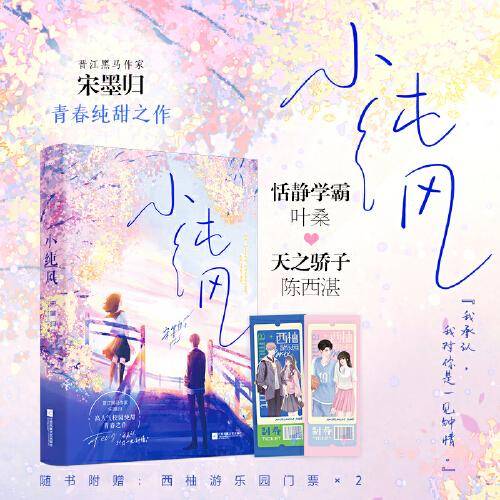 小纯风（晋江黑马作家宋墨归人气青春纯甜之作/恬静学霸叶桑×天之骄子陈西湛/新增出版番外，放送陈西湛专属告白，惊喜彩蛋/随书赠西柚游乐园门票*2 风炫出品）