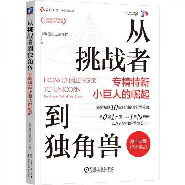 从挑战者到独角兽：专精特新小巨人的崛起