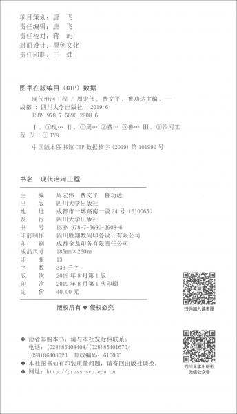 现代治河工程