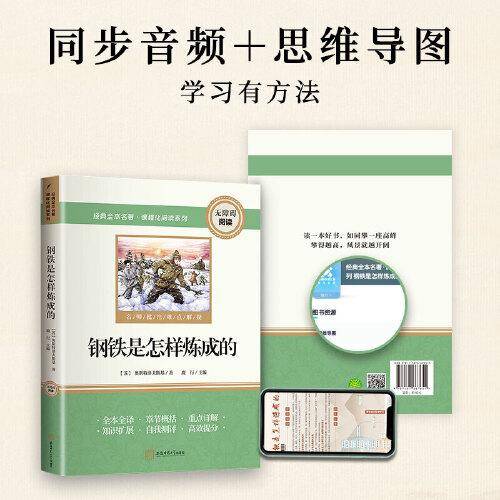 钢铁是怎样炼成的 七年级下册课外书配套人教版阅读书籍正版原著