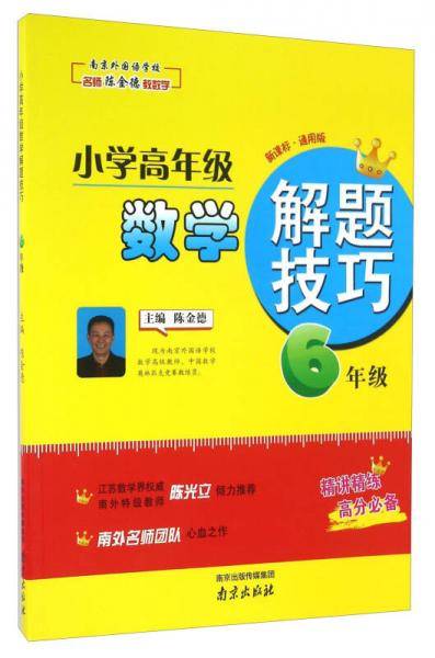 小学高年级数学解题技巧（六年级  通用版）