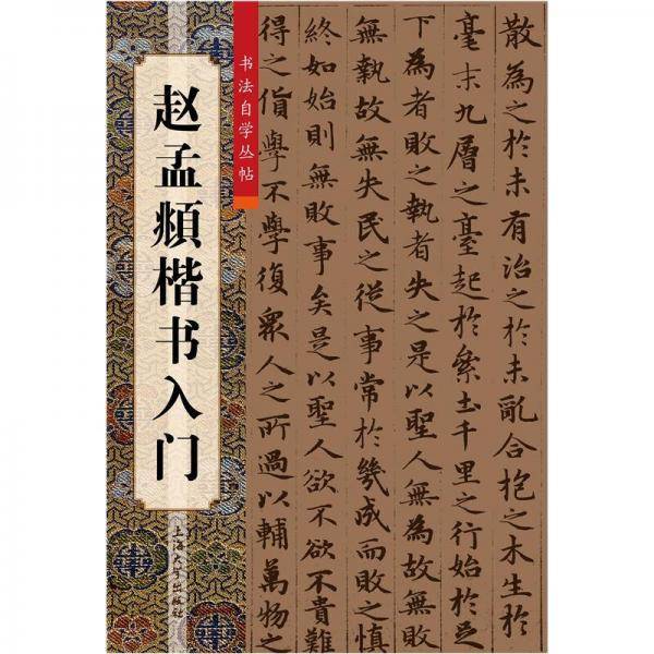 赵孟?楷书入门