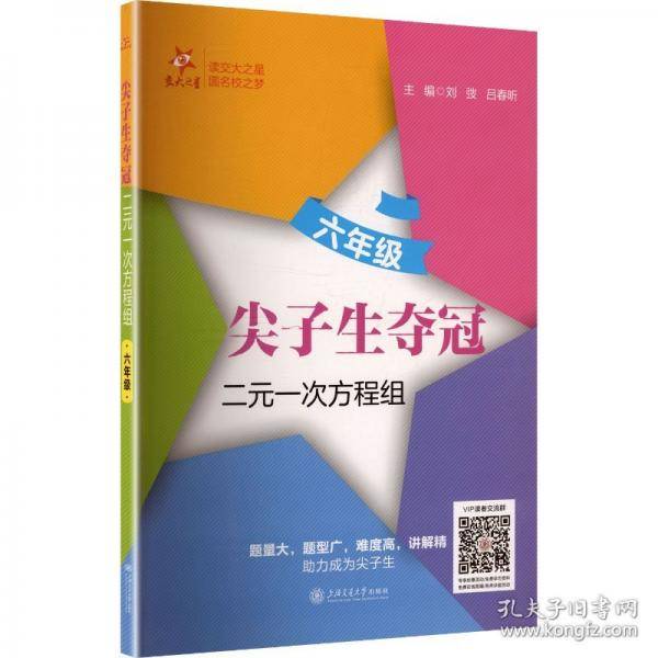 尖子生夺冠·二元一次方程组