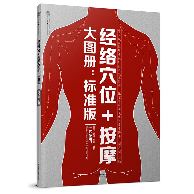 经络穴位+按摩大图册：标准版（汉竹）