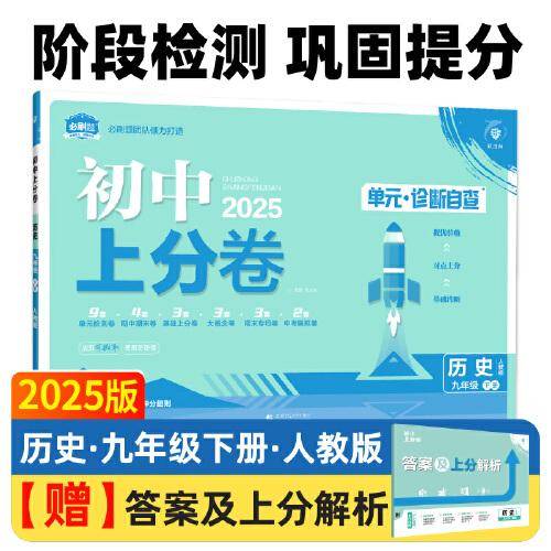 2025版理想树初中上分卷 九年级下册