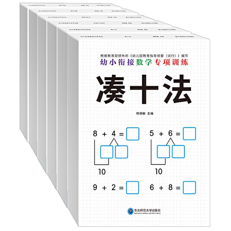 幼小衔接数学专项训练  全6册