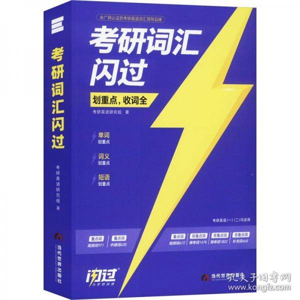 考研词汇闪过