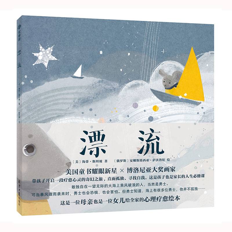 漂流精装绘本：去见更广阔的的天地，发现真实的自己，给予孩子在风浪中仍保持爱的力量