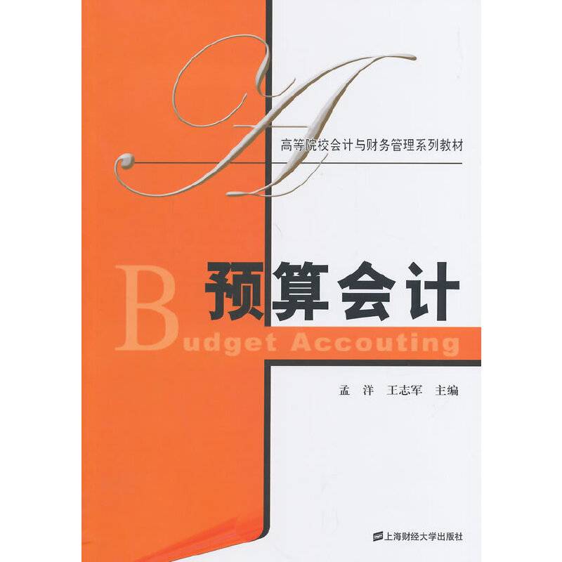 预算会计/高等院校会计与财务管理系列教材