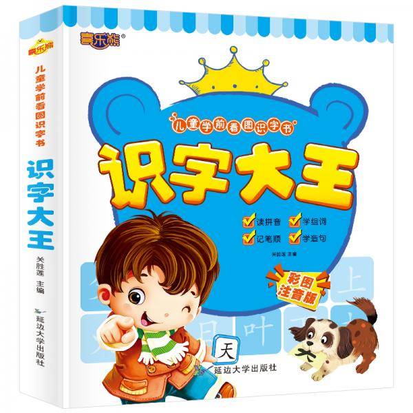 识字大王（3-7岁儿童学前看图识字书）